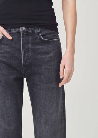 Agolde - Calça Jeans Feminina Fran Low Slung Easy Straight