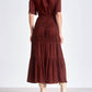 Elan - Dress With 3/4 Sleeve