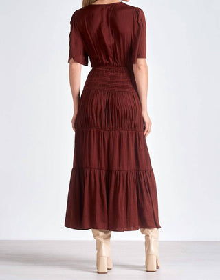 Elan - Vestido com manga 3/4