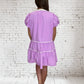 Entro - Women's Pintuck Bubble Dress