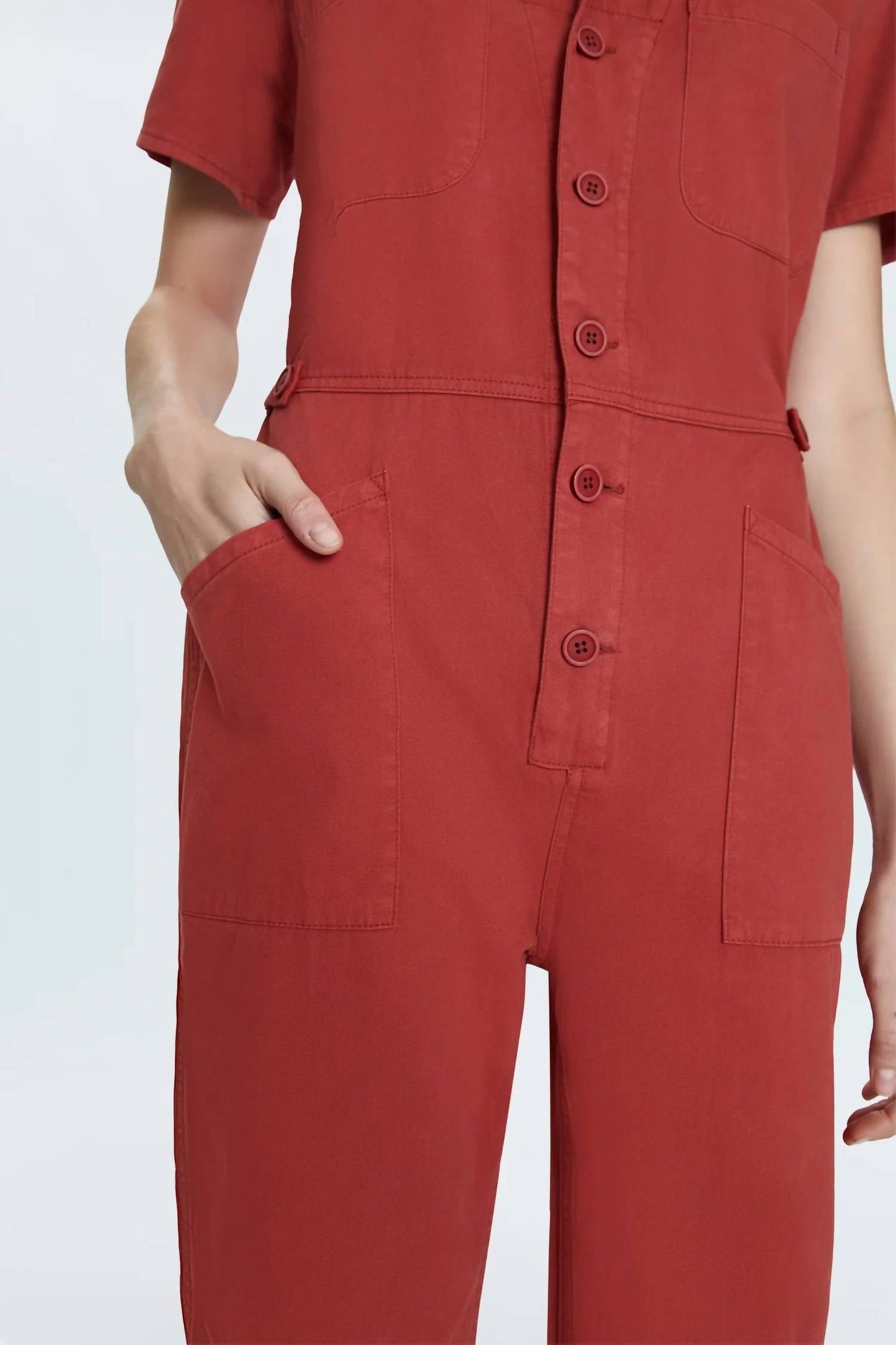 Pistola - Grover Short Sleeve Jumpsuit