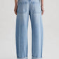 Ag Jeans - Mercer Cuffed Barrel-leg Jeans