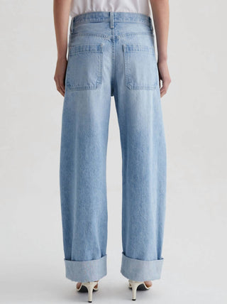 Ag Jeans - Calça jeans Mercer com punho e perna cano