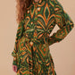 Farm Rio - Pineapple Ikat Mini Dress