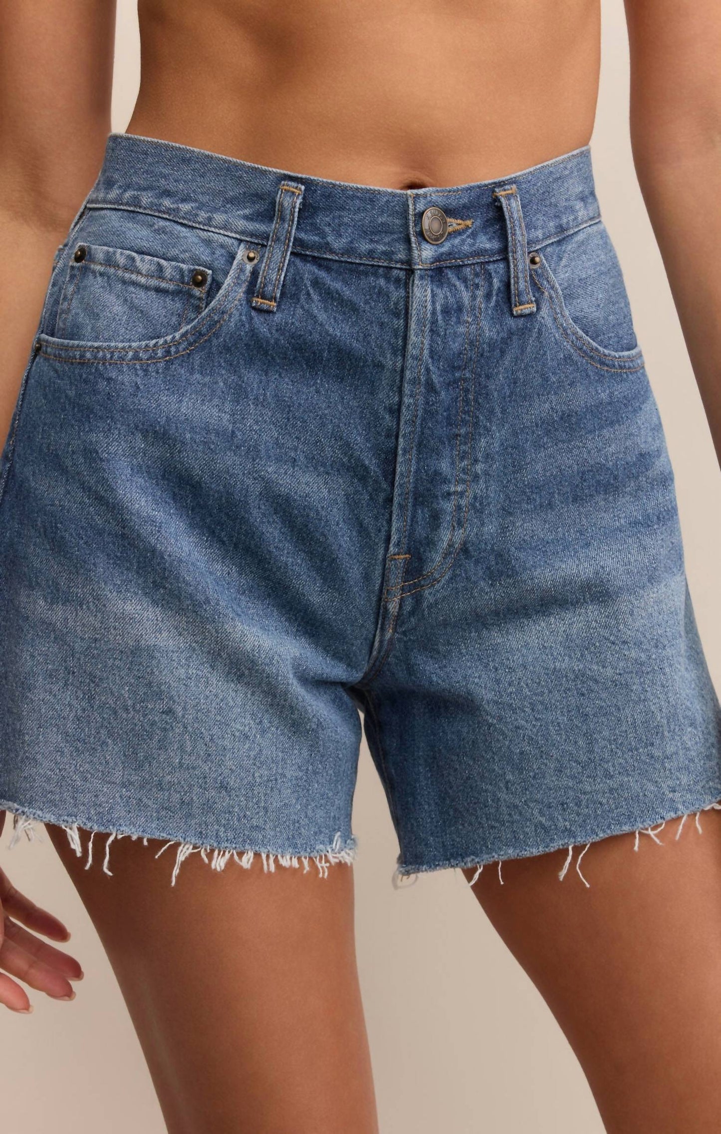 Z Supply - Women's Everyday Hi-rise Denim Short