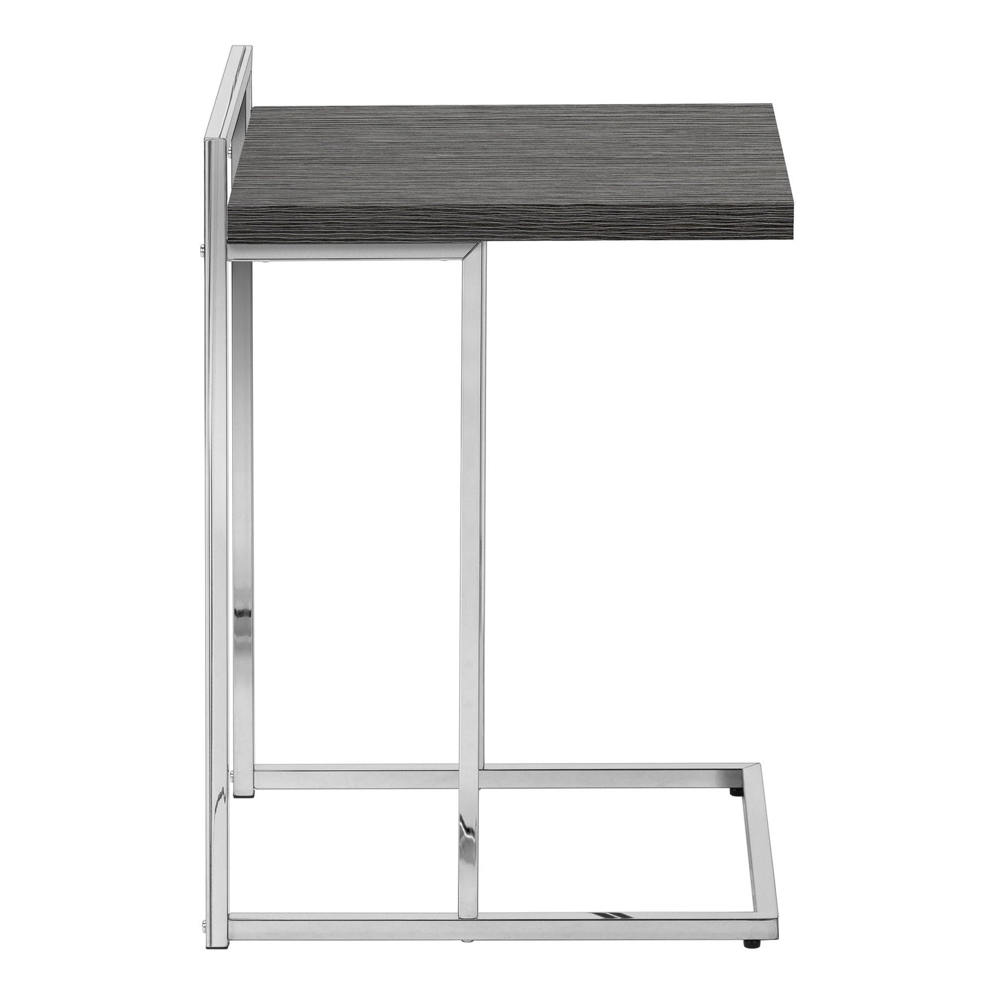 Accent Table, C-Shaped, Contemporary & Modern