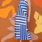 Donna Morgan - Quincy Geometric Print Maxi Dress