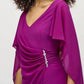 Joseph Ribkoff - Silky Knit & Chiffon Sheath Dress
