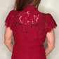 Generation Love - Ambrose Lace Top Scarlett