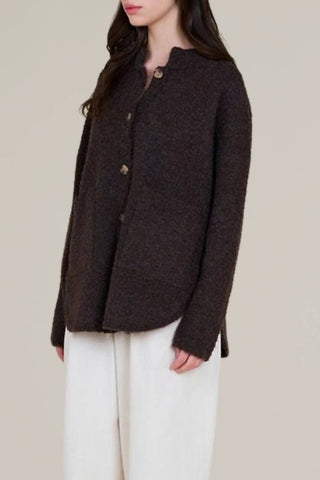 Grade &amp; Gather - Cardigan Boucle com botões