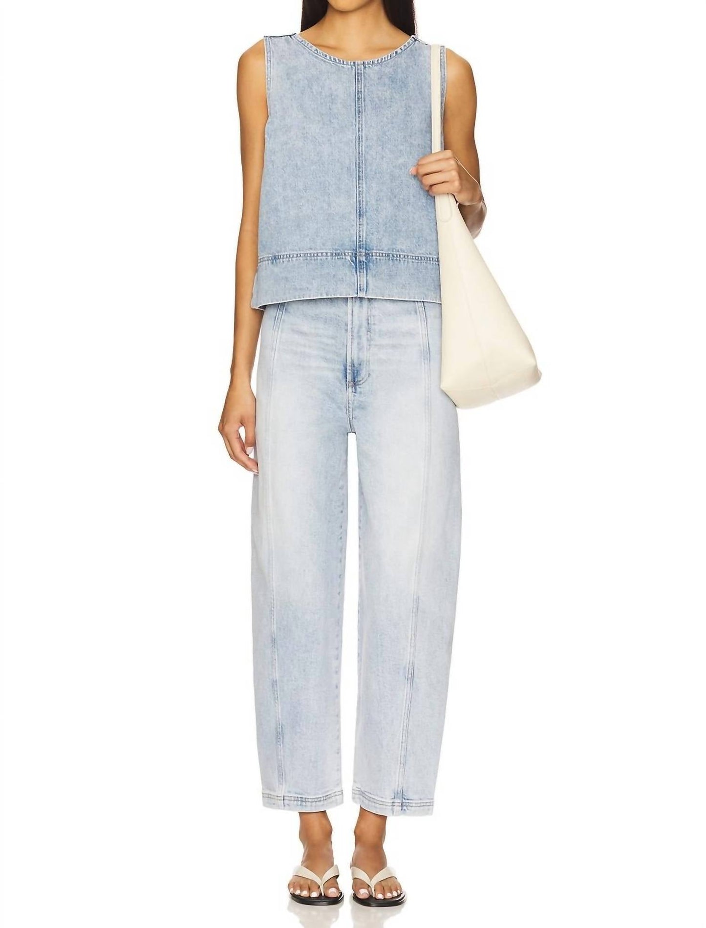 Pistola - Blair High Rise Seamed Barrel Jeans