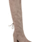Botas Leeda femininas Journee Collection, marrom, tamanho 8 M