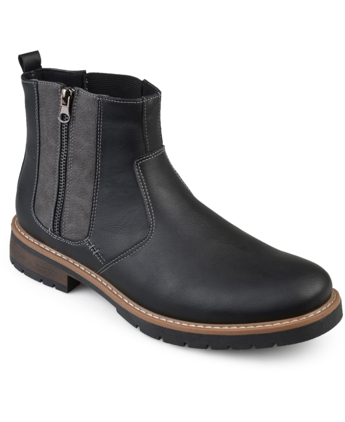 Bota Pratt Masculina Vance Co. Preta Tamanho 12 W