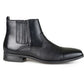 Sapatos sociais masculinos Alex da Vance Co., pretos, tamanho 9 M