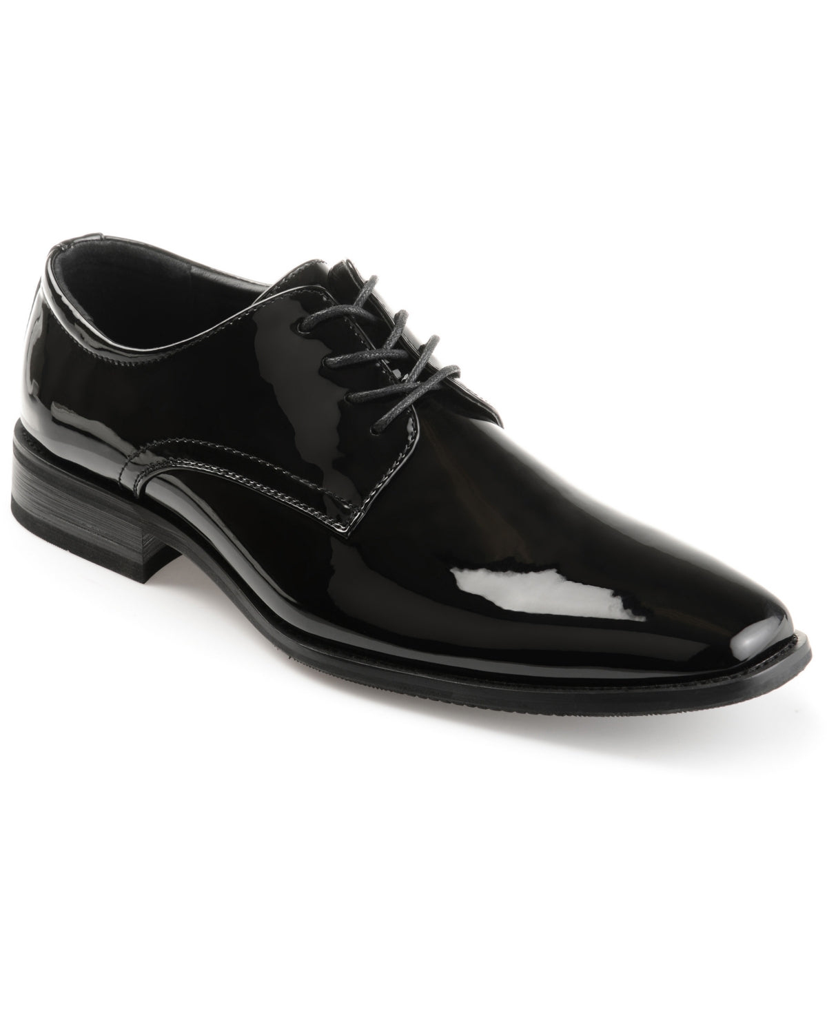 Sapatos sociais masculinos Cole da Vance Co., pretos, tamanho 13 M