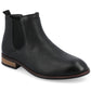 Bota social masculina Landon da Vance Co., preta, tamanho 11