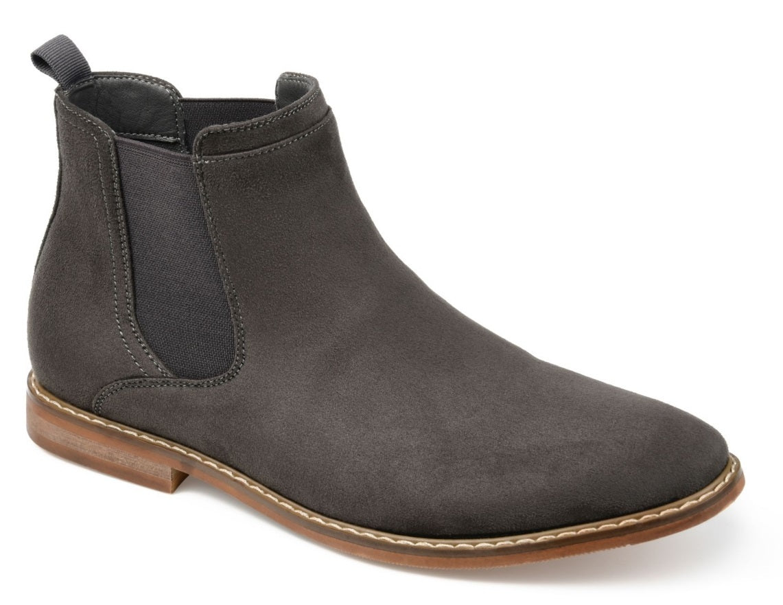 Bota Chelsea Masculina Vance Co. Marshall Cinza Tamanho 8,5 M