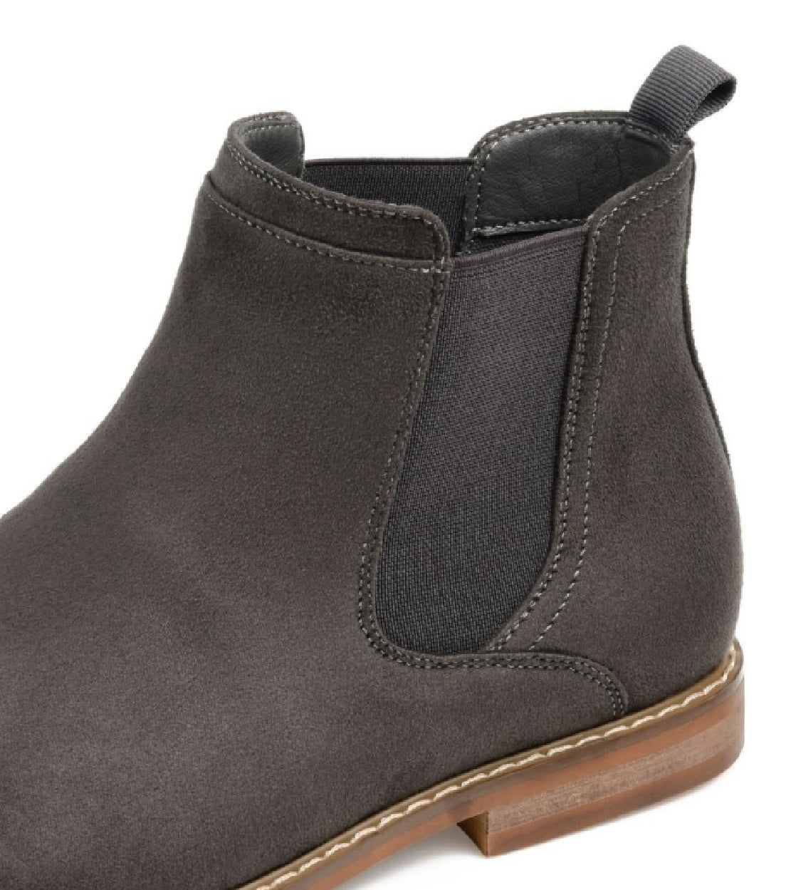 Bota Chelsea Masculina Vance Co. Marshall Cinza Tamanho 8,5 M