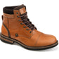 Bota de cano curto masculina Territory Yukon Cap Toe marrom tamanho 12 M