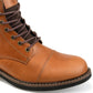 Bota de cano curto masculina Territory Yukon Cap Toe marrom tamanho 12 M