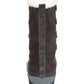 Botas de neve femininas Journee Collection, bicolor, à prova d'água, com cadarço, bico redondo, cinza, tamanho 10 M