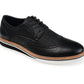 Tênis Derby Wingtip Warrick Masculino Vance Co. Preto Tamanho 9,5M