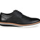 Tênis Derby Wingtip Warrick Masculino Vance Co. Preto Tamanho 9,5M