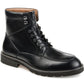 Bota masculina Thomas &amp; Vine Lowry com bico dividido, preta, tamanho 8,5 M