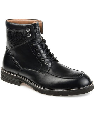 Bota masculina Thomas &amp; Vine Lowry com bico dividido, preta, tamanho 8,5 M