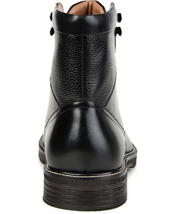 Bota masculina Thomas &amp; Vine Lowry com bico dividido, preta, tamanho 8,5 M