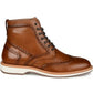 Bota Enzzo Wingtip Masculina Thomas &amp; Vine Marrom Tamanho 9,5M