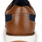 Sapatos sociais casuais Fritz masculinos da Vance Co., marrom, tamanho 8,5 M