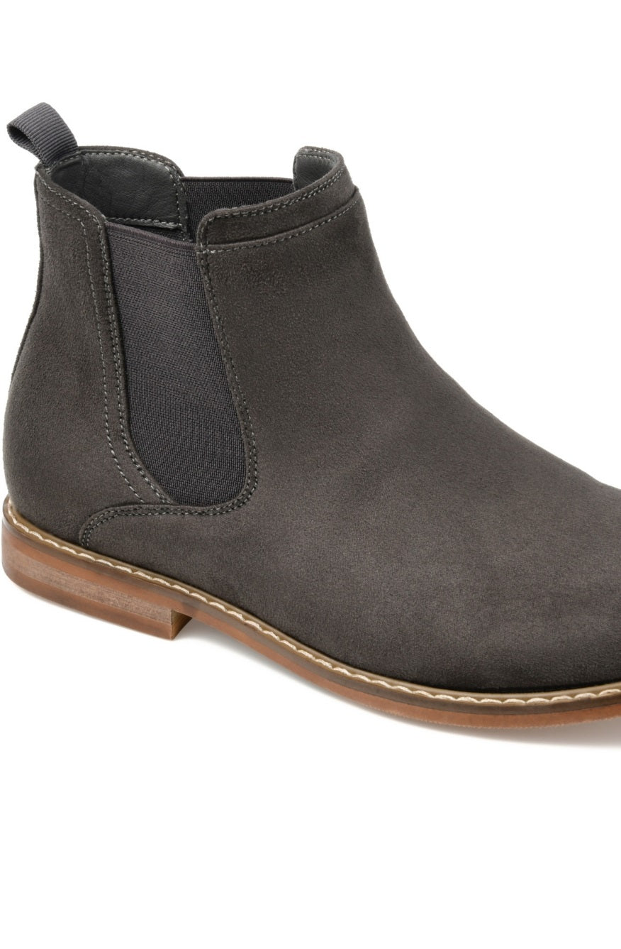 Botas Chelsea Marshall Wide Width Masculinas Vance Co. Cinza Tamanho 12 W