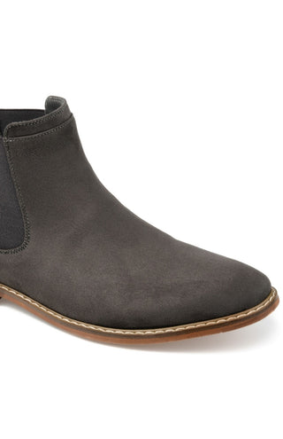 Botas Chelsea Marshall Wide Width Masculinas Vance Co. Cinza Tamanho 12 W