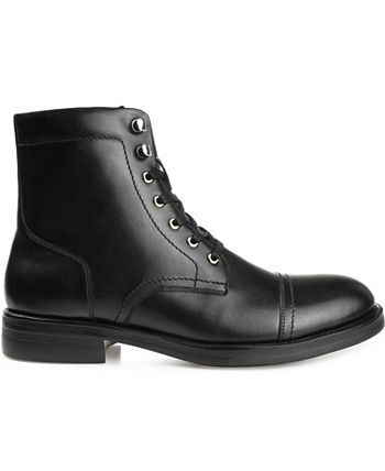 Bota masculina Thomas &amp; Vine Darko Cap Toe, preta, tamanho 10,5 W