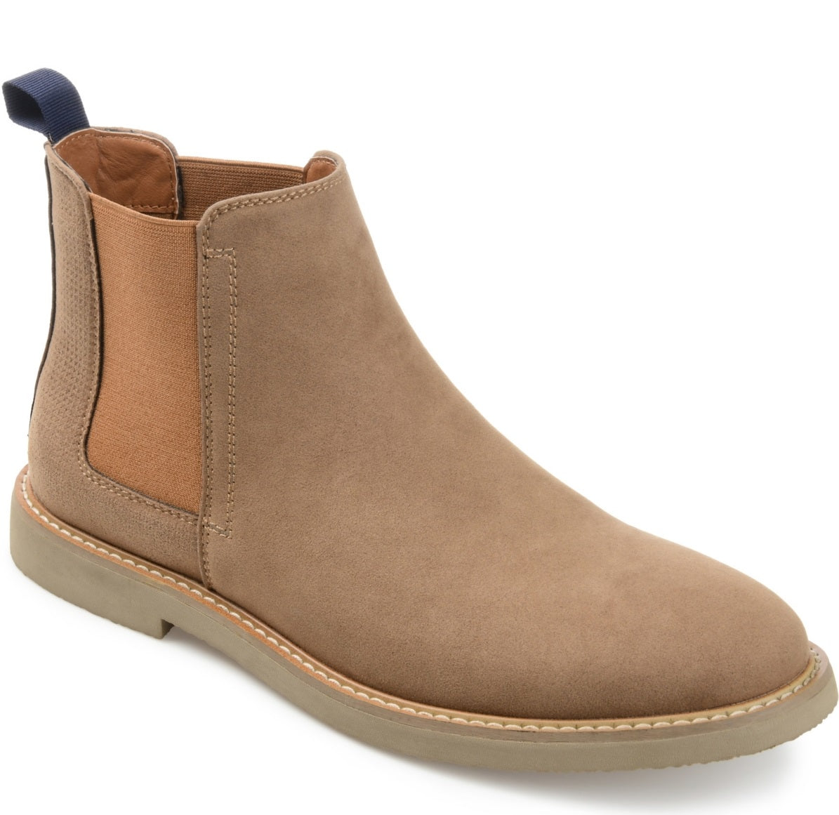 Botas Chelsea Marshon Masculinas Vance Co. Marrom Tamanho 9,5M