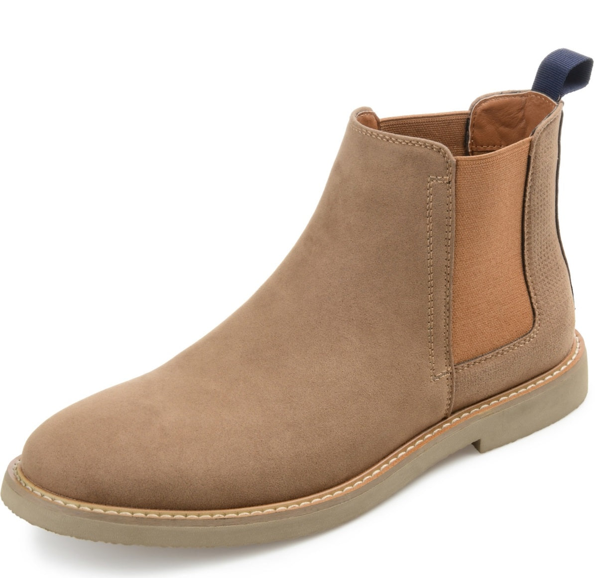 Botas Chelsea Marshon Masculinas Vance Co. Marrom Tamanho 9,5M