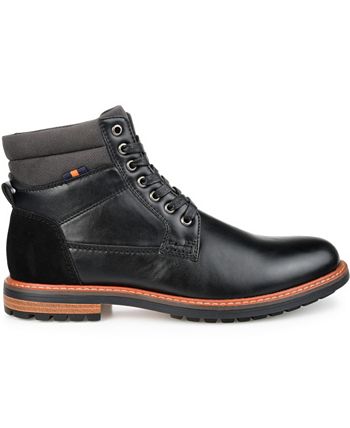 Botas de cano curto masculinas Vance Co. Reeves, pretas, tamanho 13 M