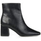Botas Haylinn femininas Journee Collection, pretas, tamanho 8,5 M