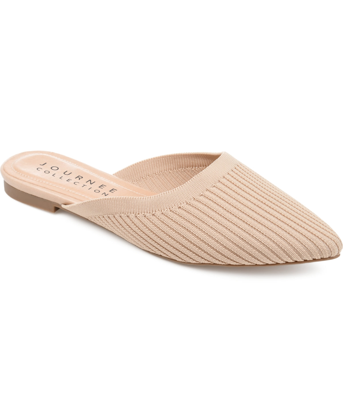 Sapatos femininos Aniee Mules da coleção Journee, marrom, tamanho 8,5 M