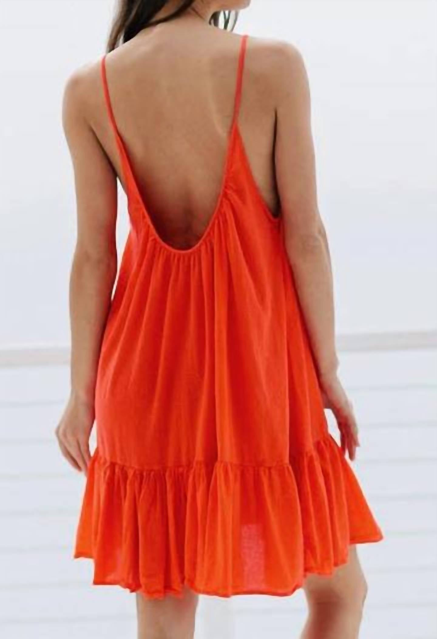 9Seed - St Tropez Ruffle Dress