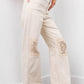 Judy Blue - Crochet Knee Straight Leg Jeans