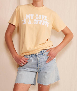 People Of Leisure - Camiseta "Meu amor é um cowboy"