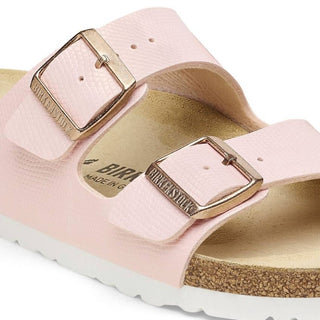Birkenstock - Sandália feminina Arizona Birko-flor com relevo