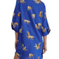 Entro - Mayra Cheetah Print Tunic Mini Dress