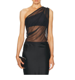 The Sei - Thyme Mesh Toga Top