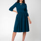 Vestido Iman Feminino Leota Azul