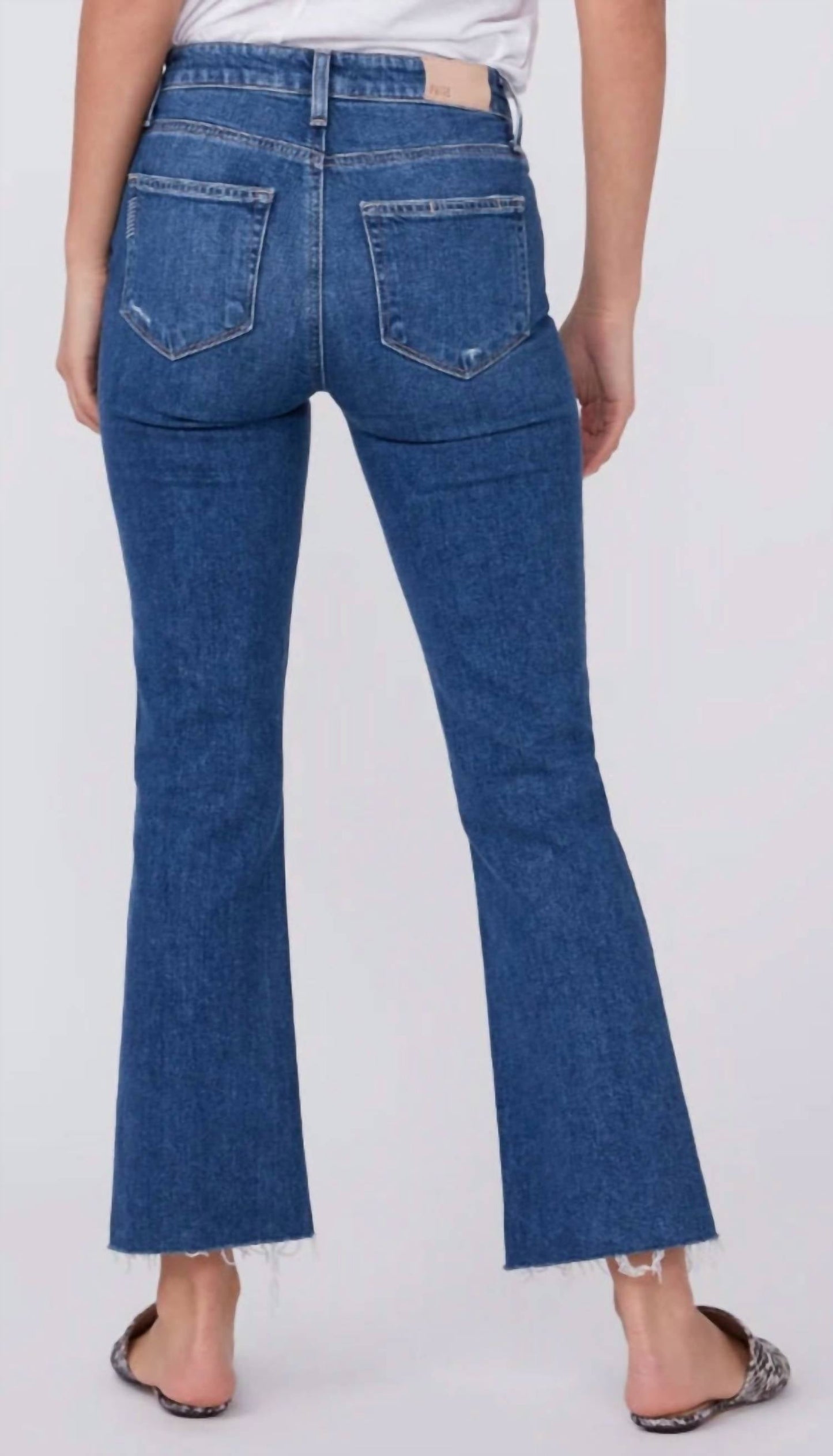 Paige - Vintage Colette Crop Flare Jeans