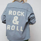 Davi & Dani - Sequin Long Sleeve Button Down Jacket