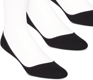 Calvin Klein Meias Masculinas Invisíveis - Pacote com 4 - Pretas - Tamanho 7-12